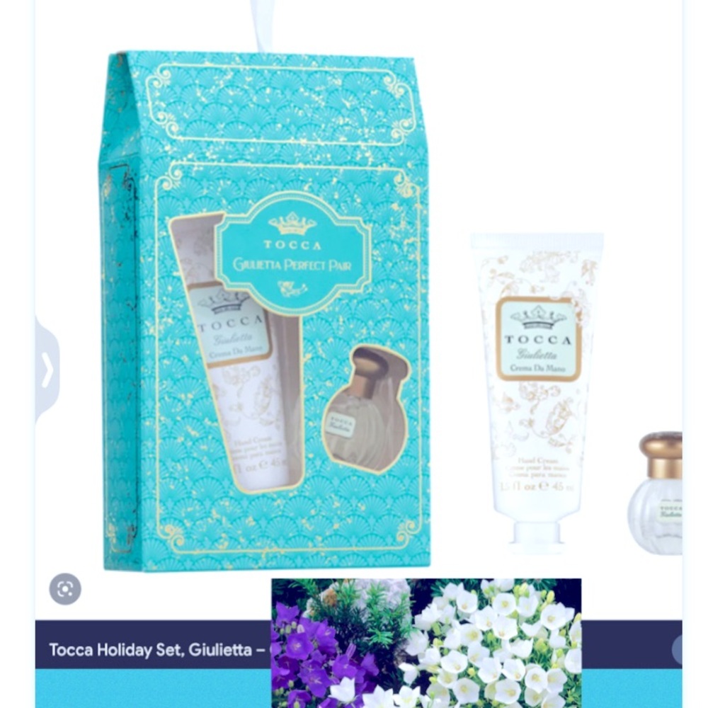 Beautiful tocca gift set